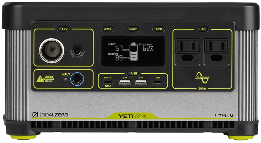 Yeti 500X Power Station